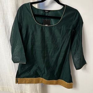 House of indya green kurti